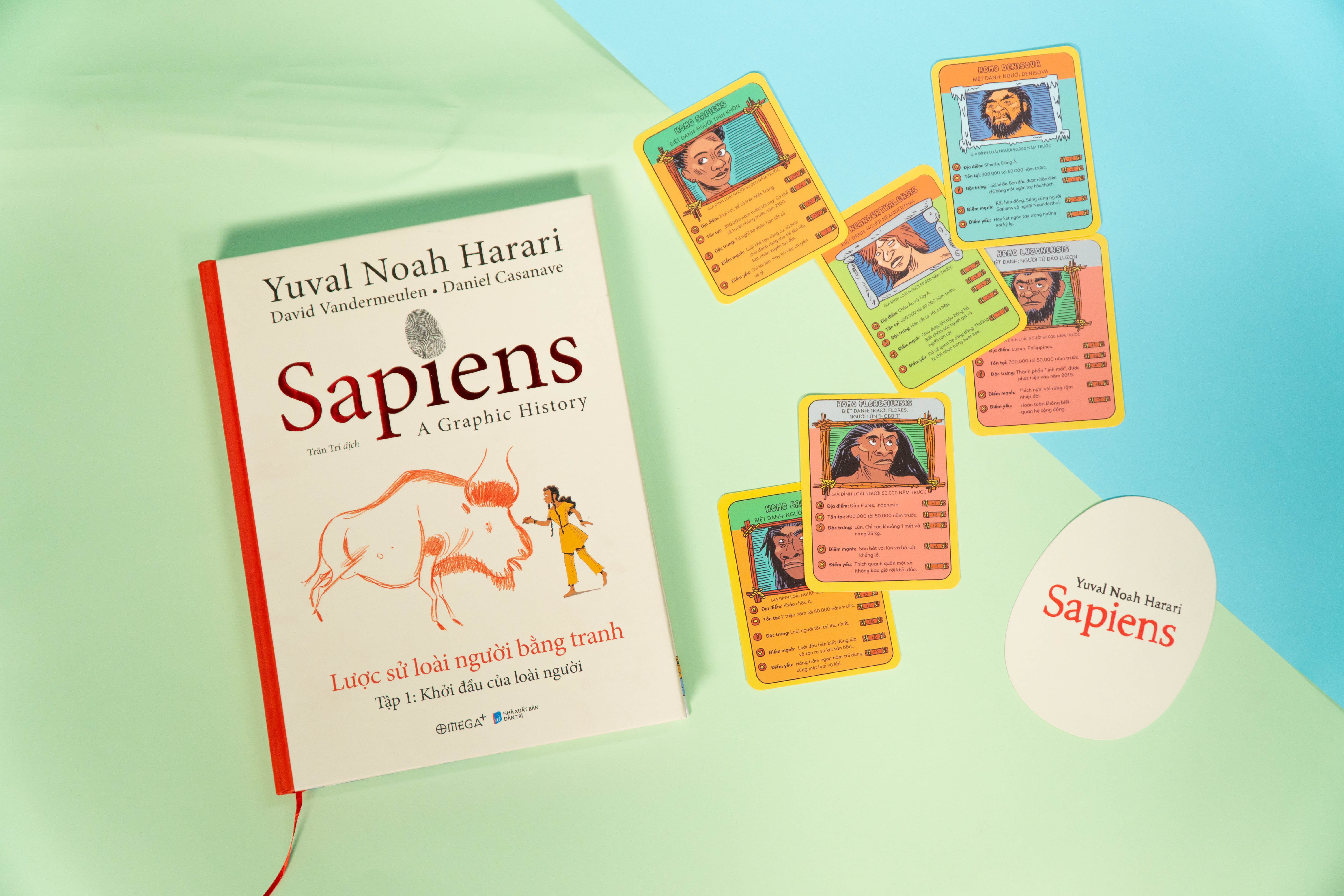 Sách Sapiens - Lược Sử Loài Người Bằng Tranh - Tập 1: Khởi Đầu Của Loài Người