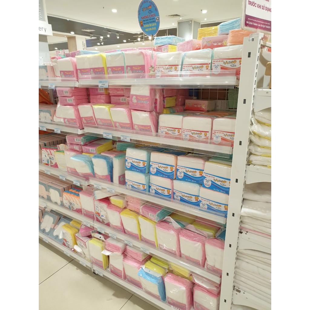 Khăn sữa siêu mềm KACHOOBABY bịch 3 lớp mềm mại thấm hút tốt, dùng để lau mặt, quàng cổ, thấm sữa