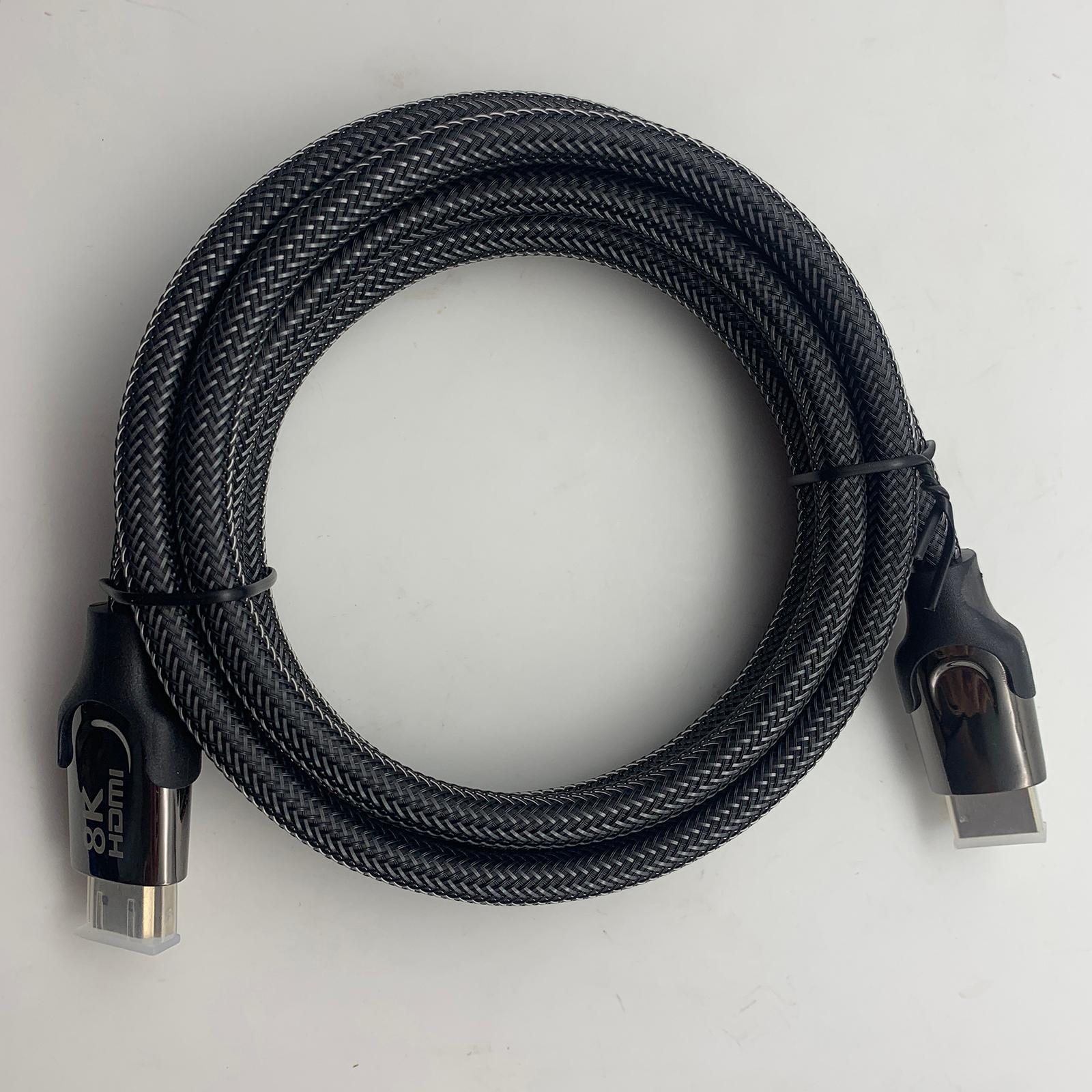 High-Speed, Ultra HD HDMI 2.1 Cable Replacement, High definition 48Gbps 8K HDMI Cable Connect Wire Fits for Xbox, TV PC, DVD Player