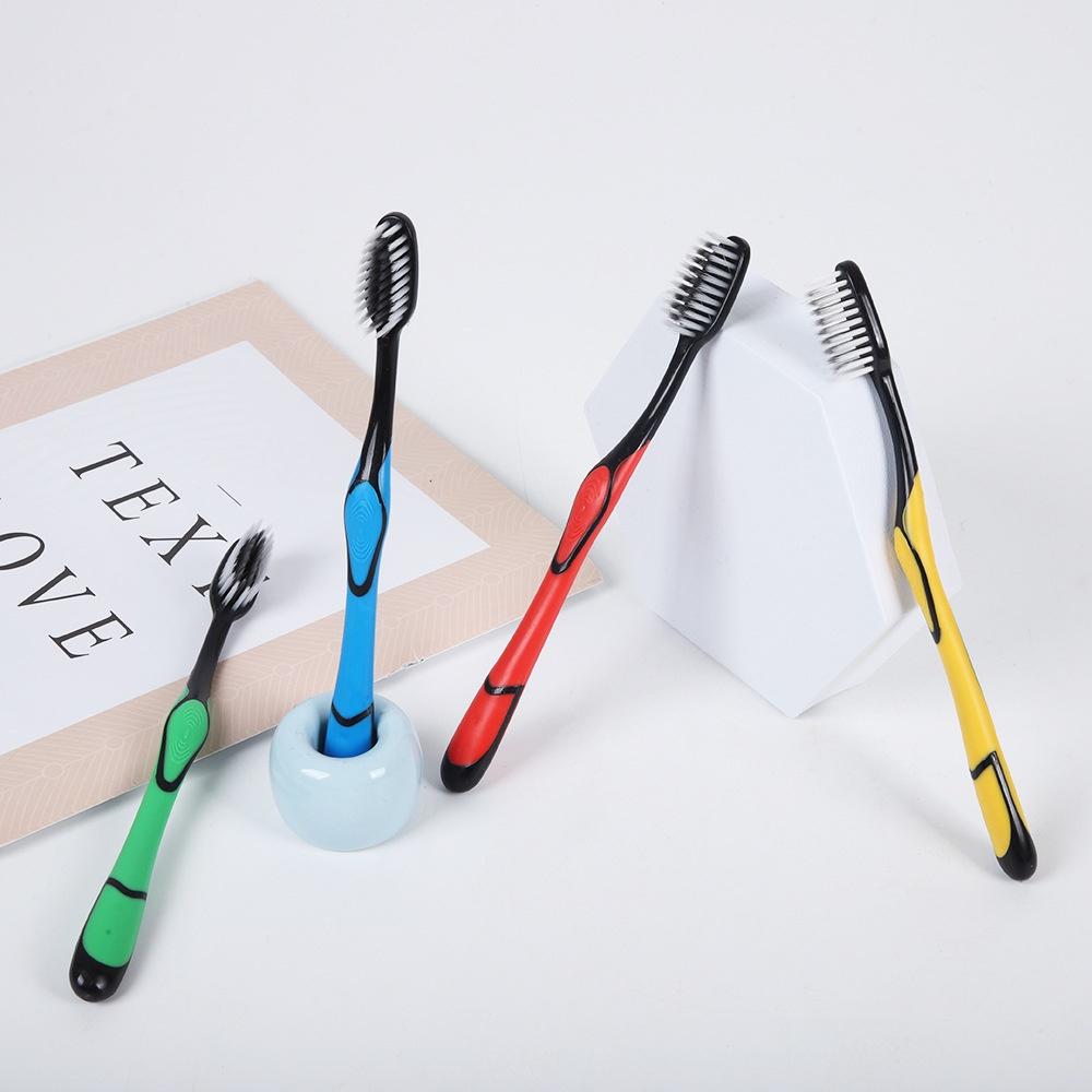 Bàn Chải Đánh Răng Vệ Sinh Răng Miệng Than Tre Hoạt Tính Lông Mềm HÀN QUỐC BOSSI H143