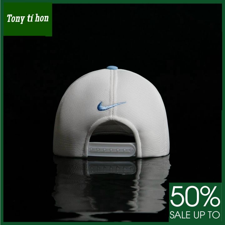 Tony tí hon - Mũ/nón kết lưỡi trai Snapback golf cá tính thời trang nam nữ cao cấp màu xanh trắng