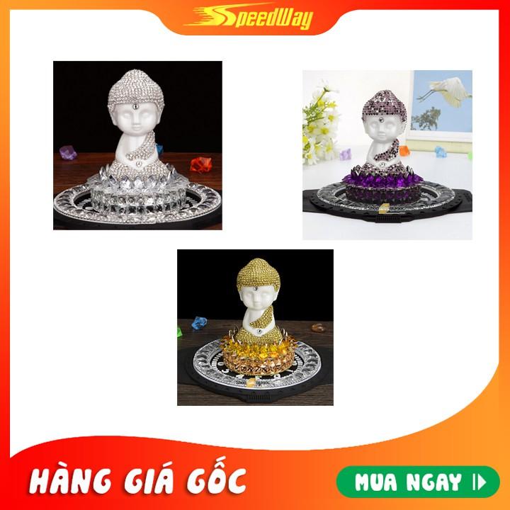 - Nước Hoa Ô Tô Tượng Phật Đính Pha Lê