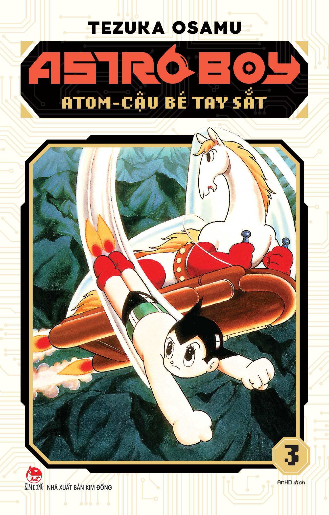 Sách - Astro Boy - Atom Cậu Bé Tay Sắt - Tập 3 - Tặng Kèm Bookmark