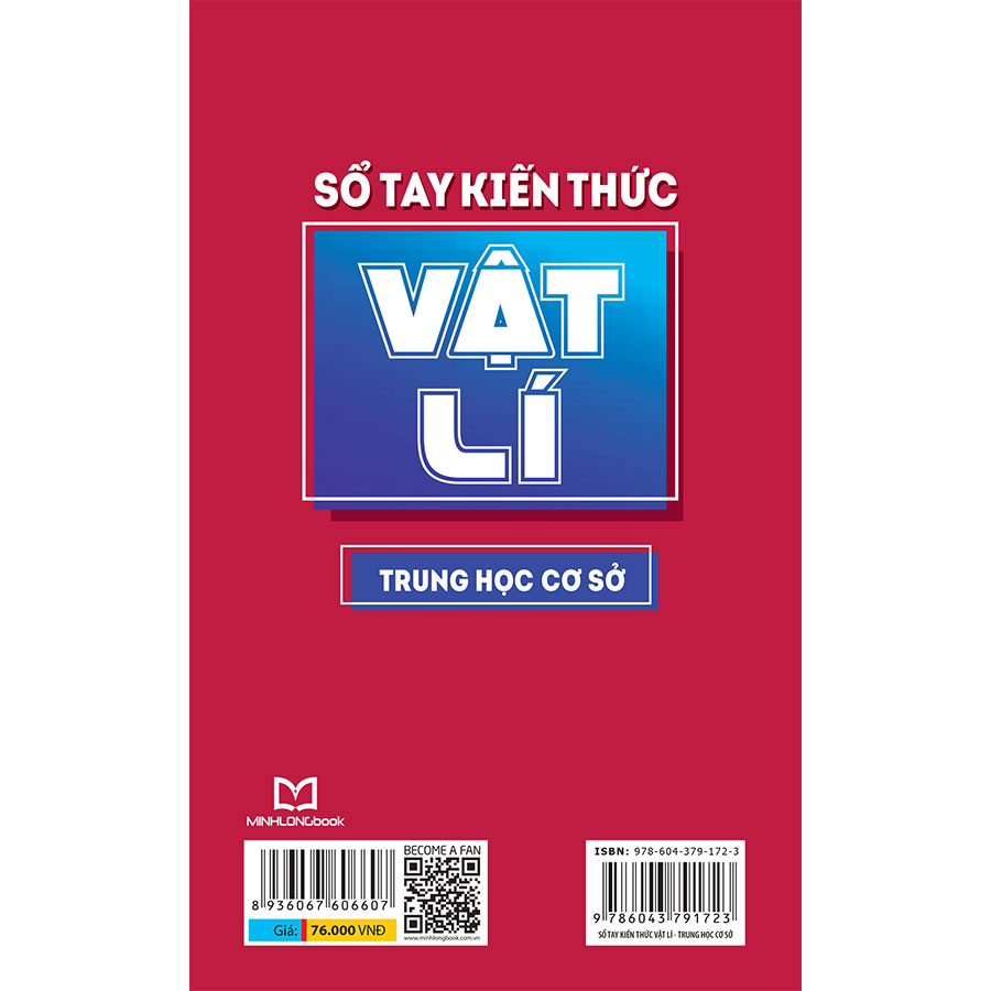 Sách - Sổ Tay Kiến Thức Vật Lí Trung Học Cơ Sở