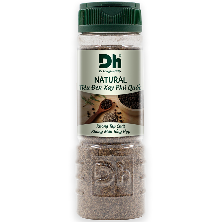 Natural Tiêu đen xay Phú Quốc 80gr Dh Foods