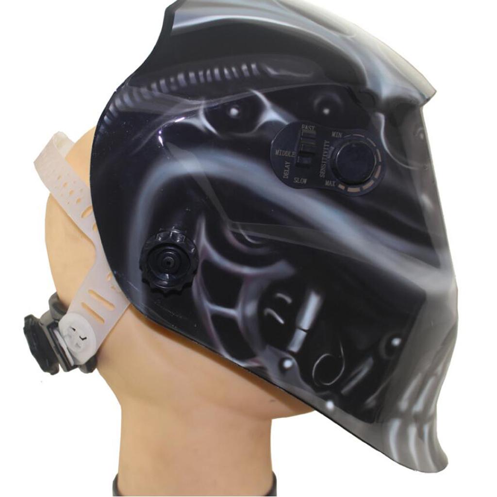 Solar Powered Auto-darkening Filter Welding Mask Helmet
