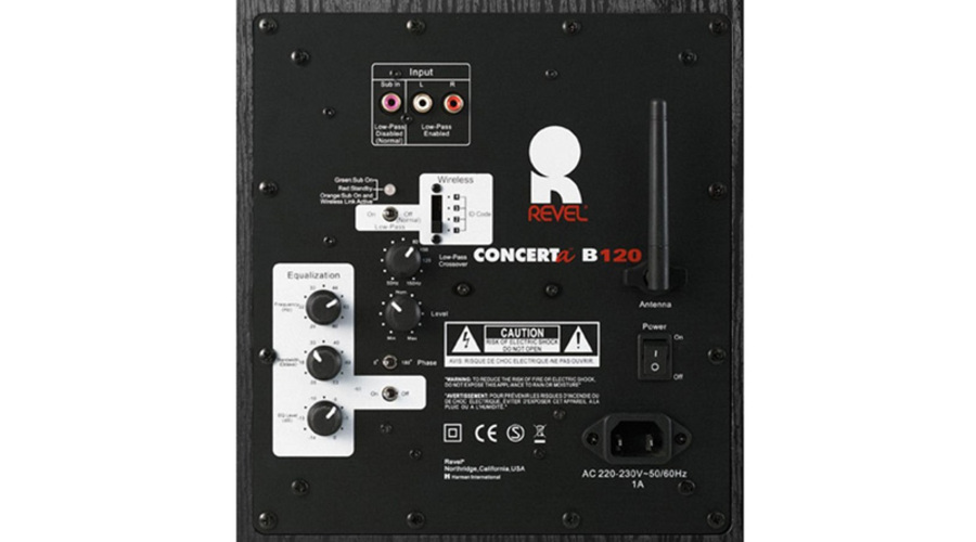 LOA SUB REVEL B120, SUB ĐIỆN, 250W, BASS 30CM NEW 100%