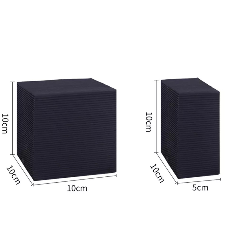 Than Hoạt Tính Chuyên lọc Nước cho hồ cá, Khử Mùi, Lọc Không Khí loại 10x10x5