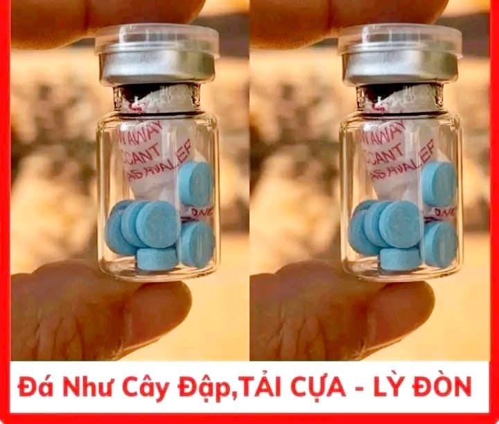 Viên đá xanh/ Công Xanh Mỹ - hũ 10 viên