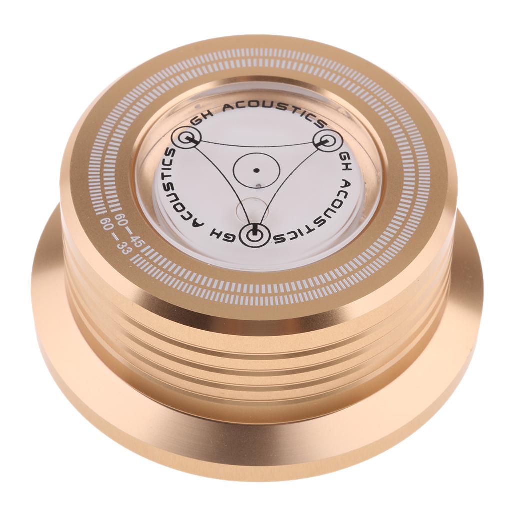 Aluminum Record Weight LP Disc Stabilizer Turntable Vinyl Clamp