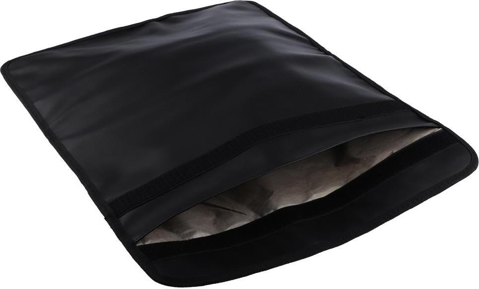 Footful Đen Di Động Da Laptop Túi Đựng Máy Tính Xách Tay Tín Hiệu Shield Faraday