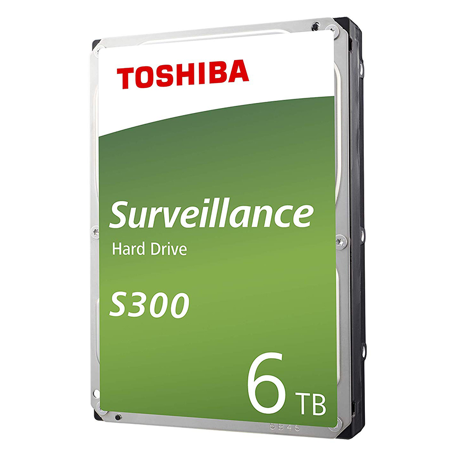 Ổ Cứng HDD Toshiba S300 3.5&quot; 6TB Surveillance 256MB 7200rpm SATA3 HDWT360UZSVA - Hàng Chính Hãng