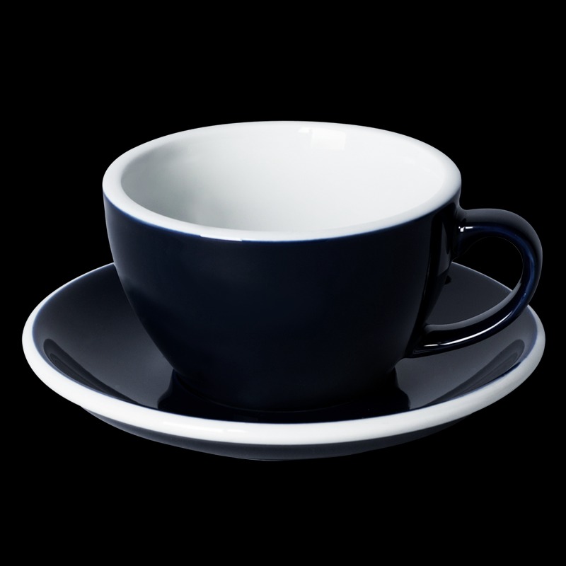Ly Egg 250ml Cappuccino Cup &amp; Saucer - Loveramics