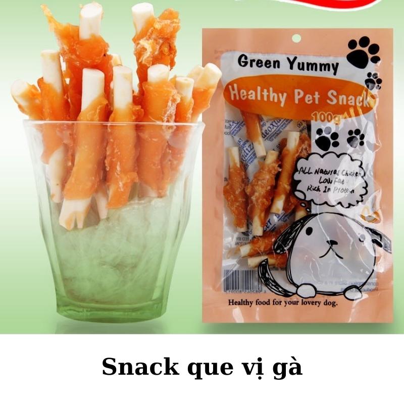 Petsnack-bánh thưởng-đồ ăn nhẹ cho chó mèo-gói 100g-familypetshop.vn