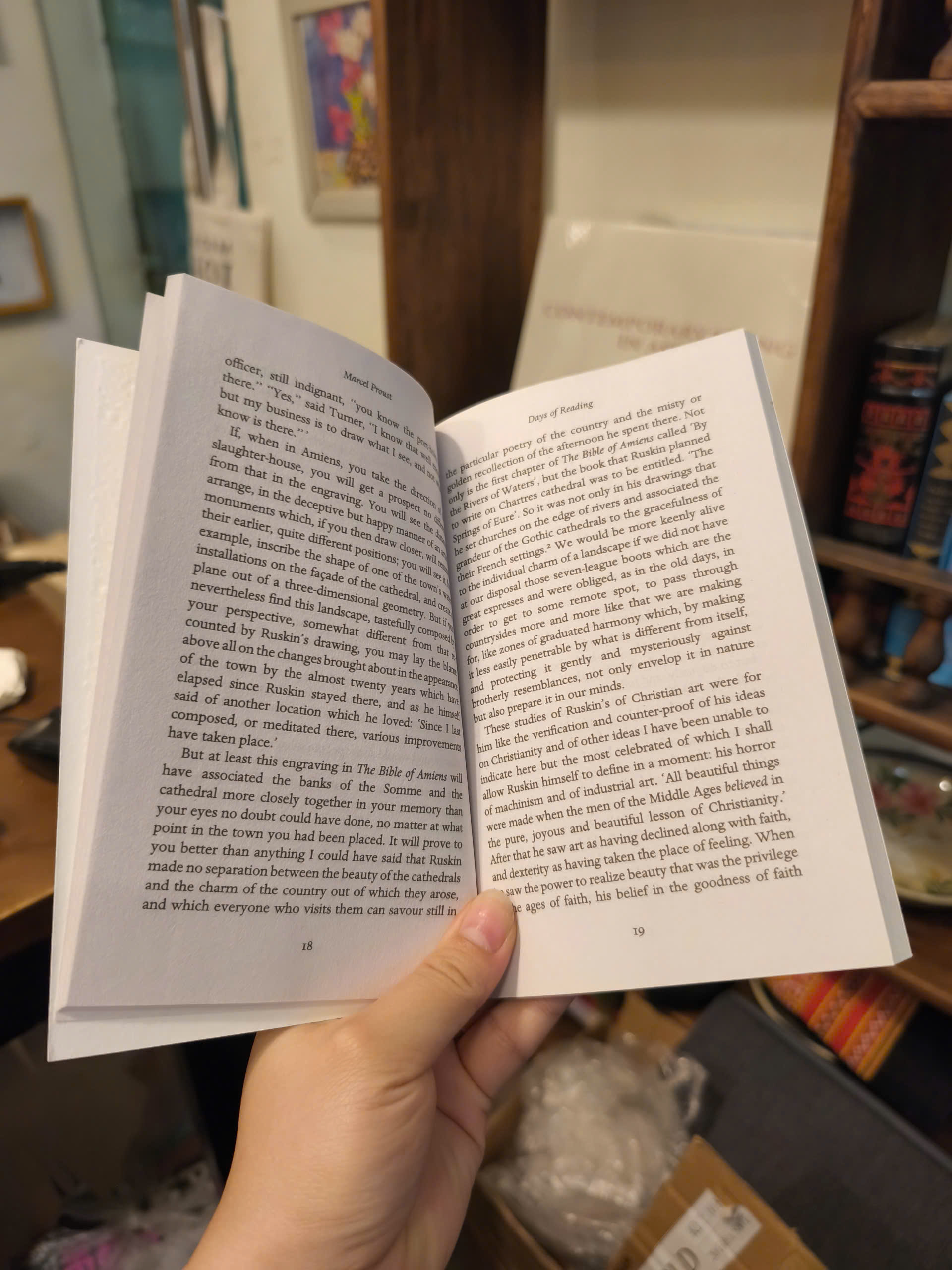 Sách - Days Of Reading by Marcel Proust - Nonfiction/Essays/Classics/ - Sách Ngoại Văn
