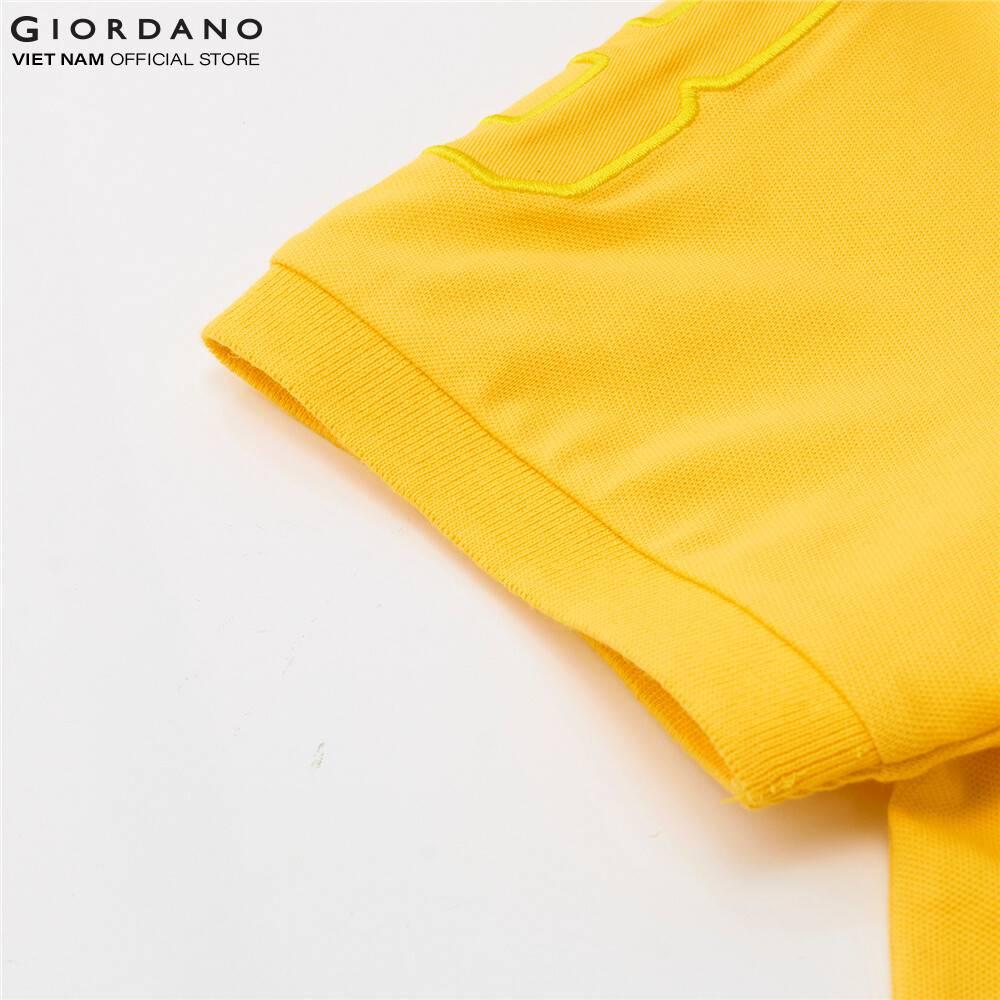 Áo Thun Có Cổ Nam Giordano Lion 3D Polo 01010222