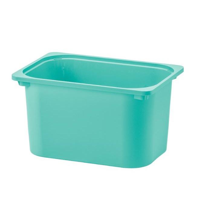 Hộc nhựa màu xanh ngọc 42 x 30 x23cm- hộc chưá đồ