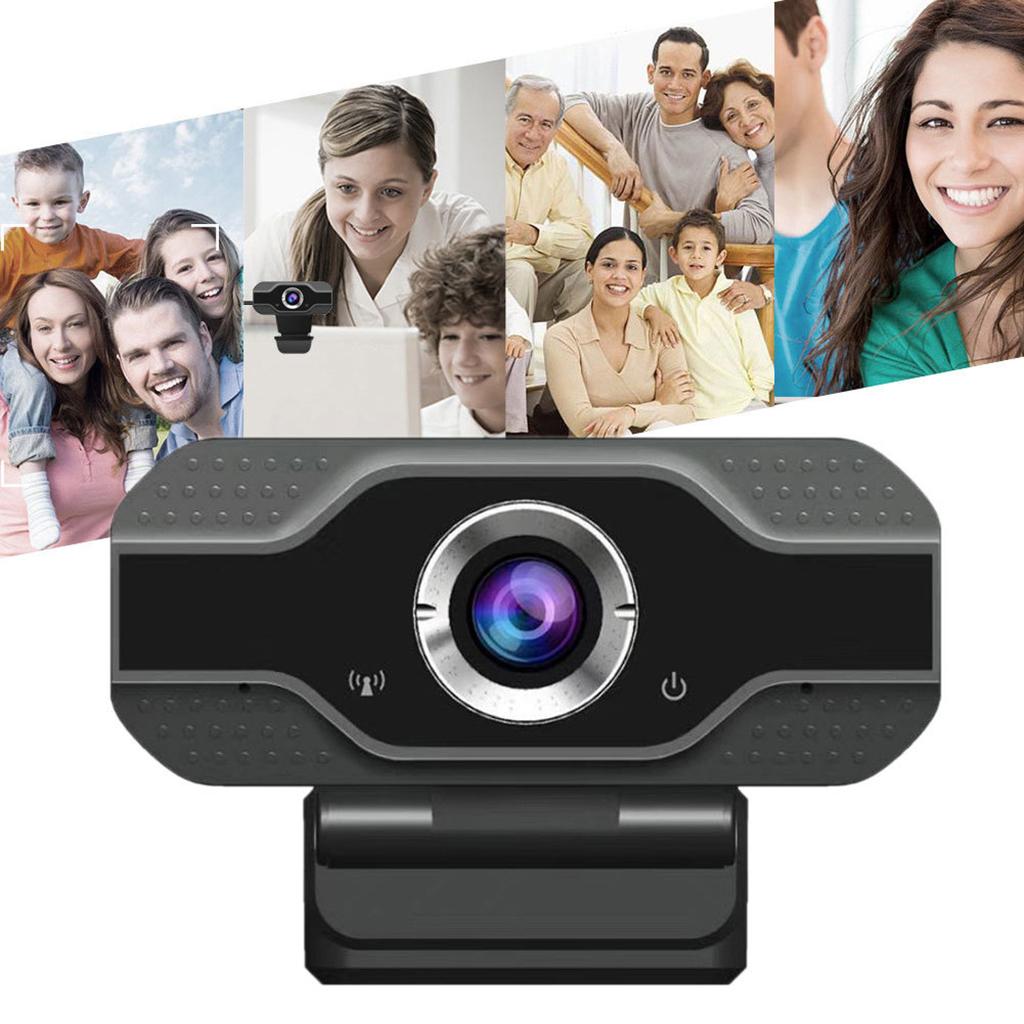 Webcam with Microphone HD Webcam Streaming Computer Web Camera USB Computer Camera for Mac Laptop Desktop Webcam
