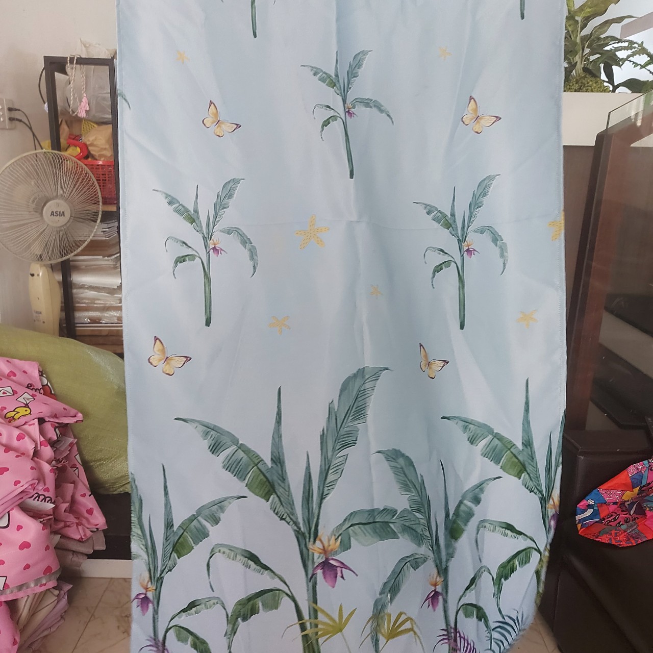 RÈM CỬA CÂY CHUỐI SIZE 2M NGANG X 2M CAO