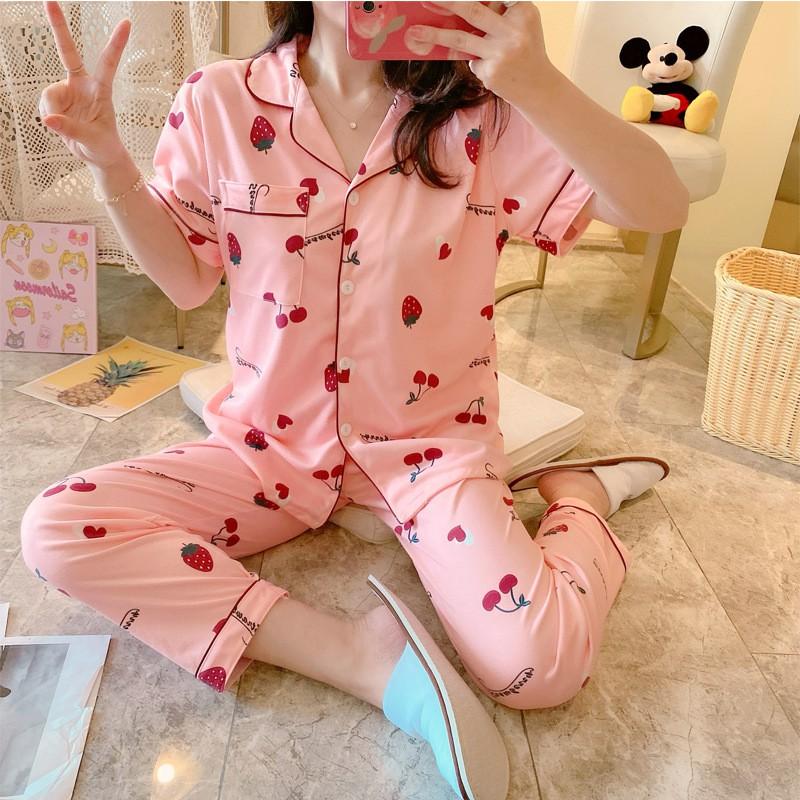 Bộ lửng nữ họa tiết dễ thương BL02