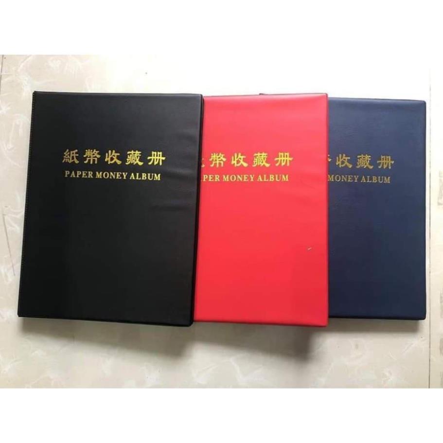 Album Đựng Tiền Giấy 20 Phơi 3 ngăn trong suốt PCCB