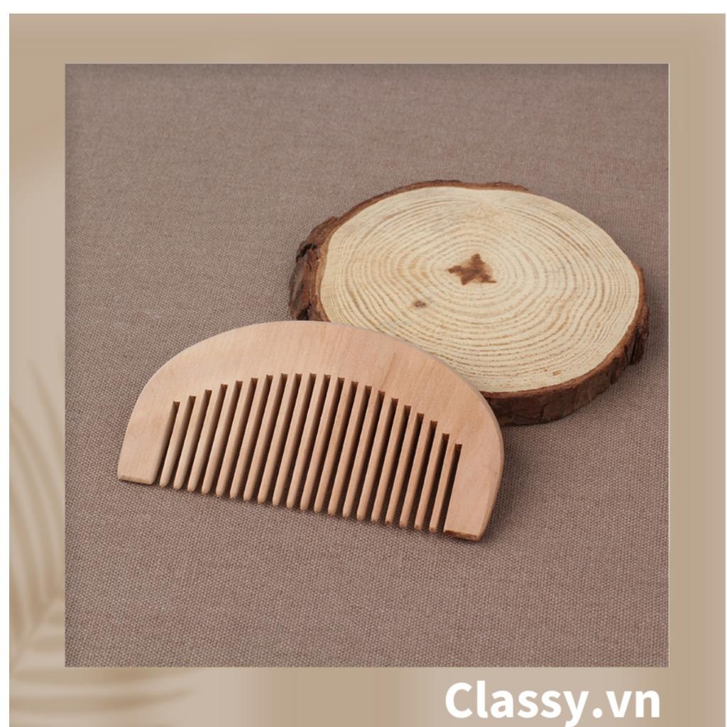 Lược mini Classy Gỗ đào tự nhiên - Hàng loại 1 PK311