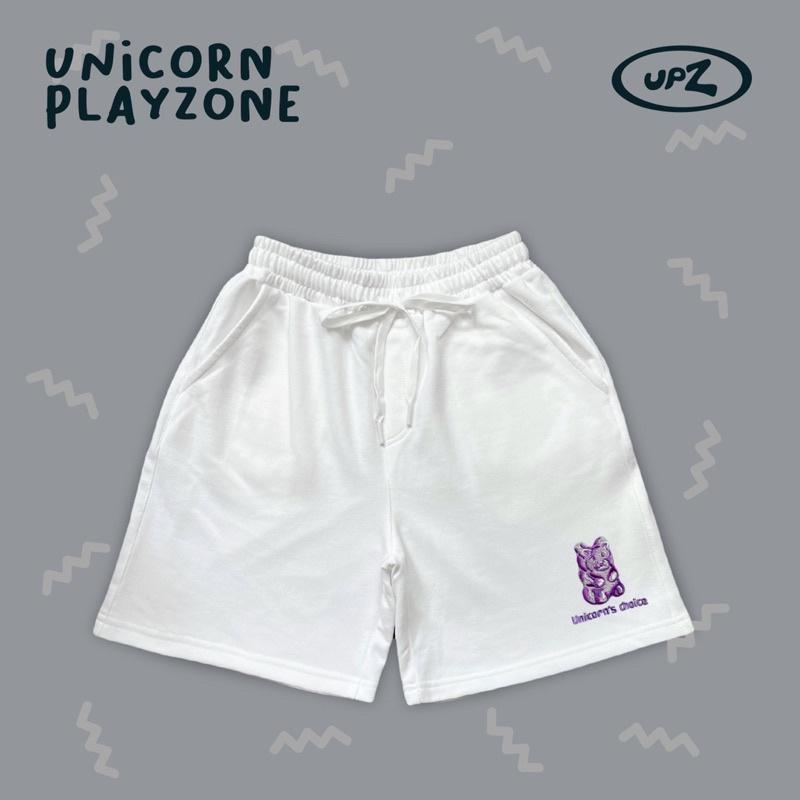 UPZ Quần Shorts Thêu Gummie