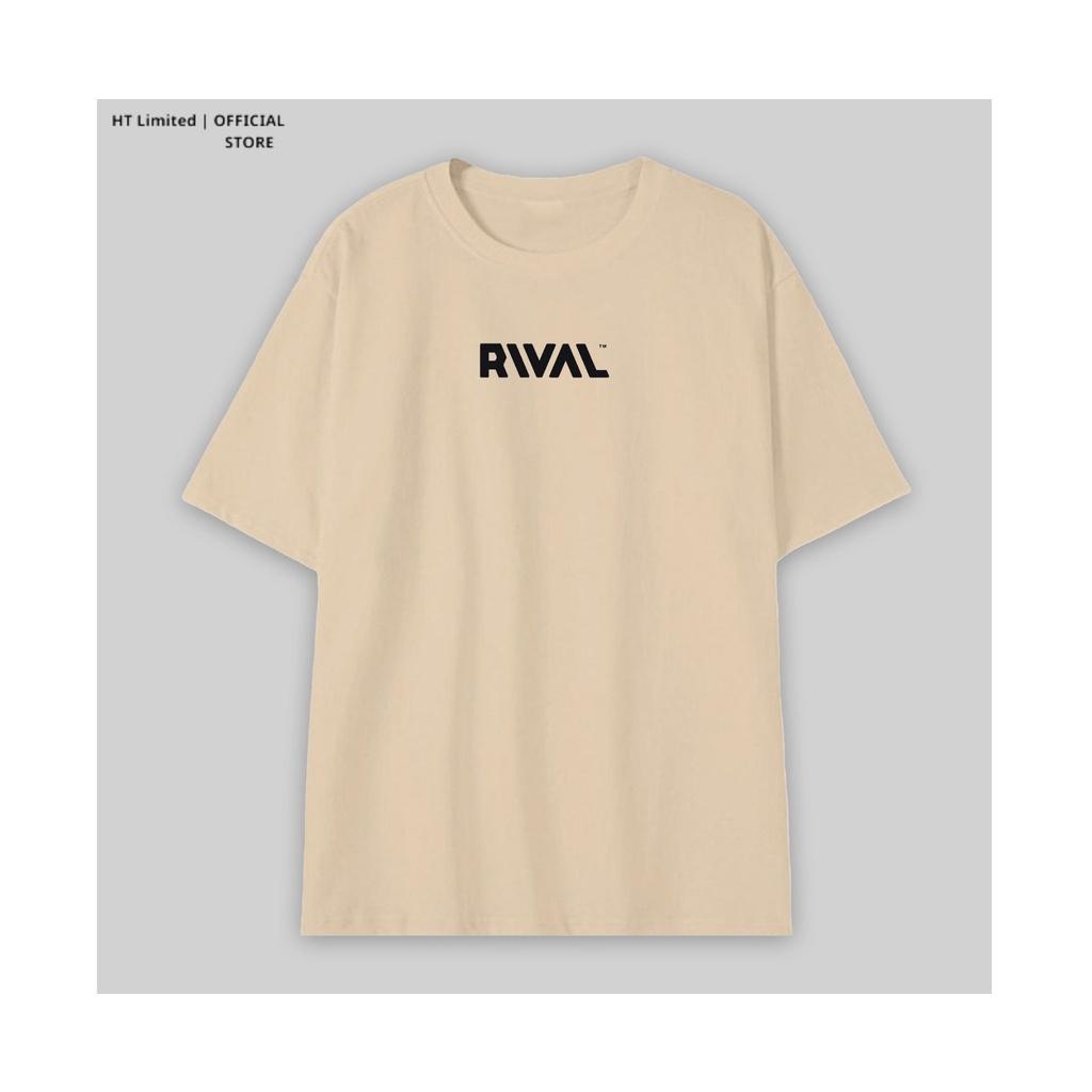 Áo thun thiết kế Unisex họa tiết rival cách điệu basic local brand, Cotton Cao Cấp 100%