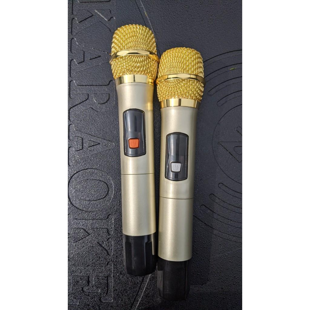 Loa kéo di động Bose Bh 6111 gỗ dày 4 tấc loa hát karaoke tặng 2 mic UHF xịn sò bảo hành 12 tháng