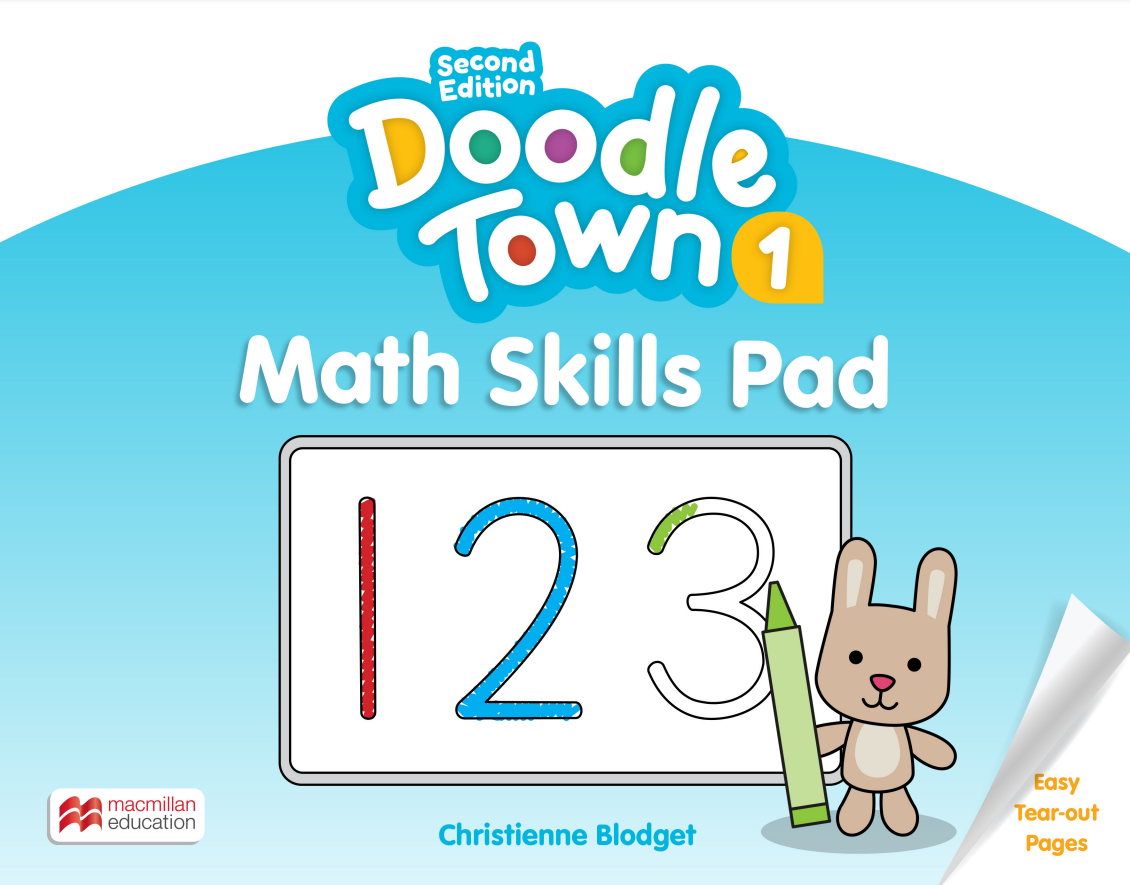 Doodle Town Level 1 Math Skills Pad 2nd Edition