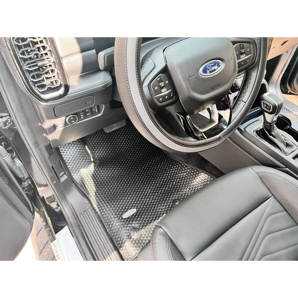 Thảm lót ô tô KATA cho xe Ford Everest 2023-7 chỗ ngồi- Khít với sàn, Chống thấm, Không mùi, Không ẩm mốc