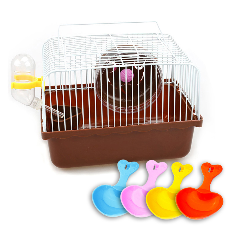 Hình ảnh Lồng Chuột Nhà Chuồng Cho Chuột Hams Hamster Thú Cưng Tặng Kèm 4 Xẻng Xúc Phân Xúc Cát Vệ Sinh