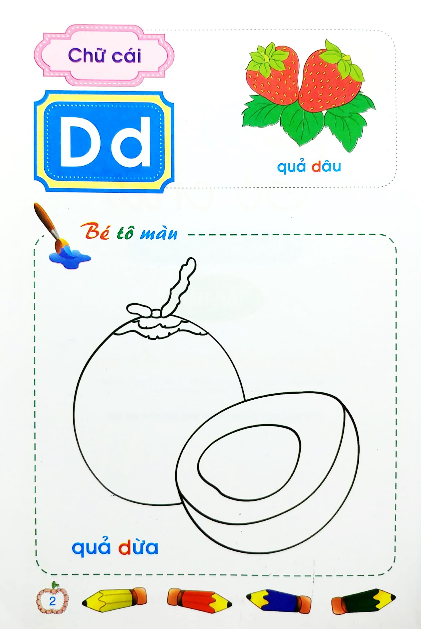 Bé Chuẩn Bị Vào Lớp Một - Vở Tập Tô Chữ - Tập 2