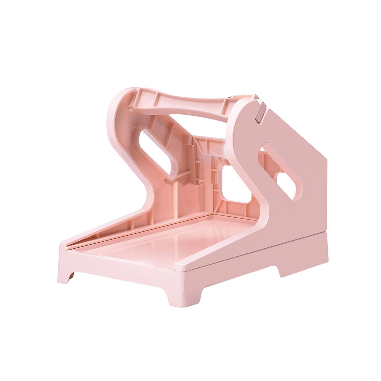 Label Holder for Rolls and Fanfold Labels Mulifunctional Easy to Install Shipping Label Stand Printer Holder for Factory Home