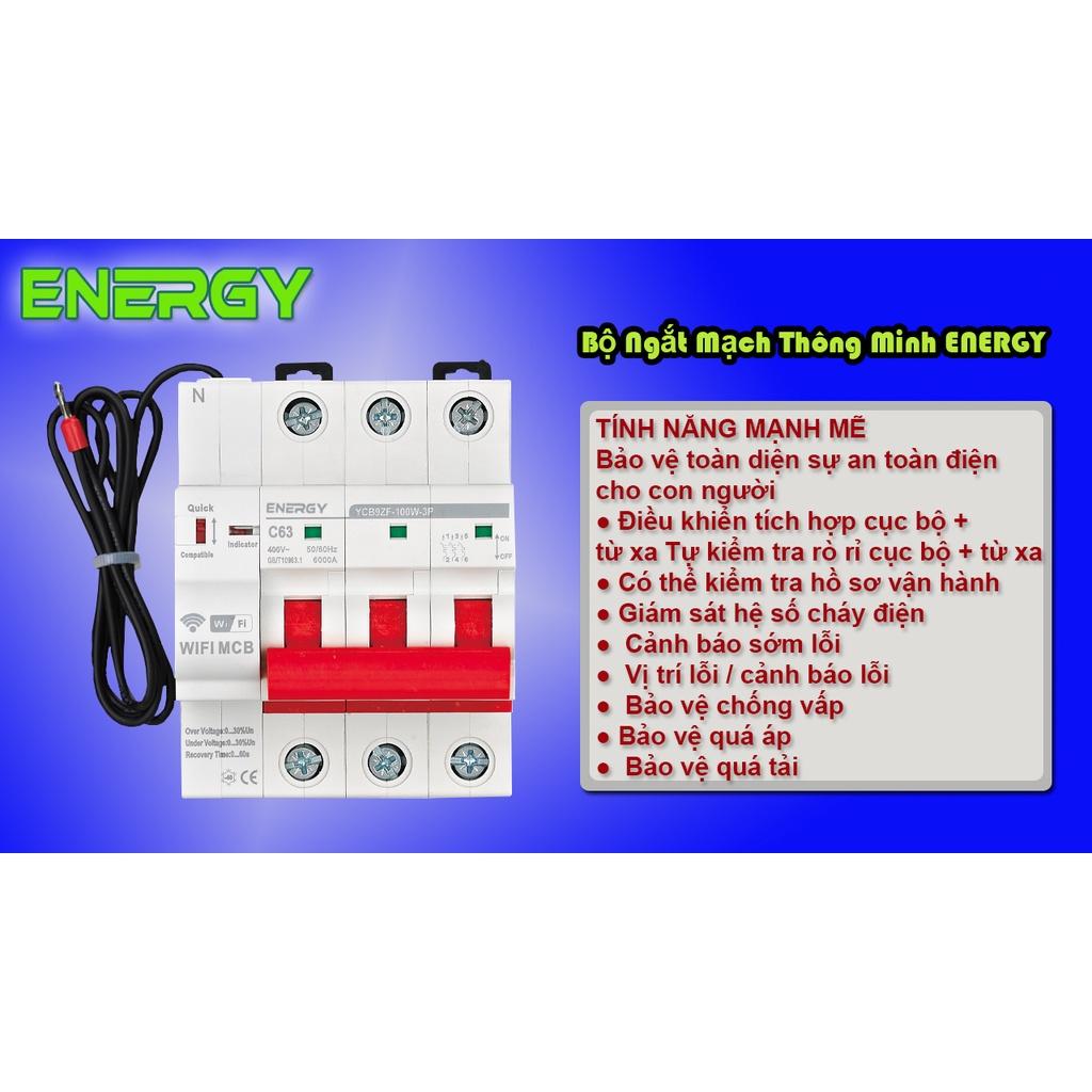 THIẾT BỊ ĐIỆN ENERGY - BỘ NGẮT MẠCH THÔNG MINH – SMART CIRCUIT BREAKER