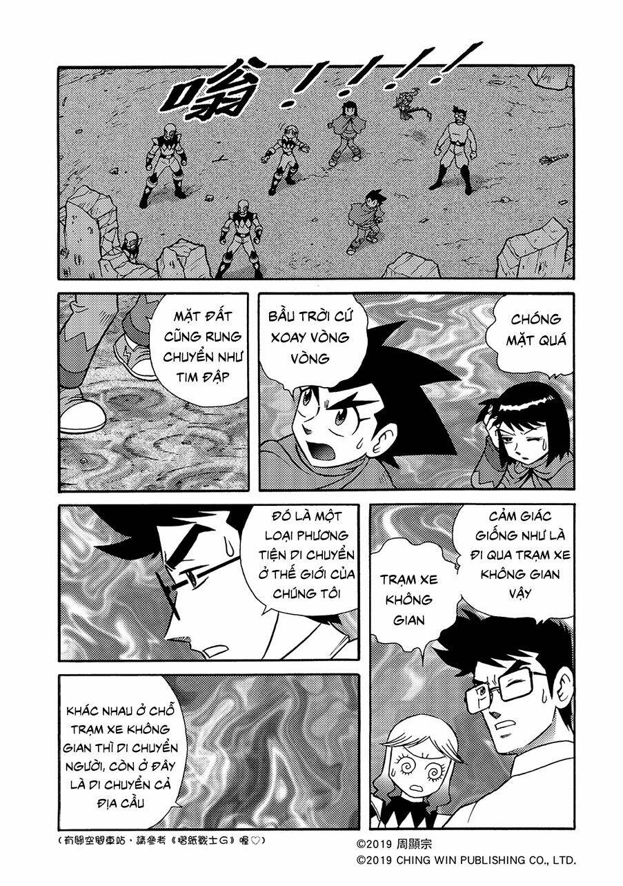 Hiệp Sĩ Giấy A chapter 12.1 5