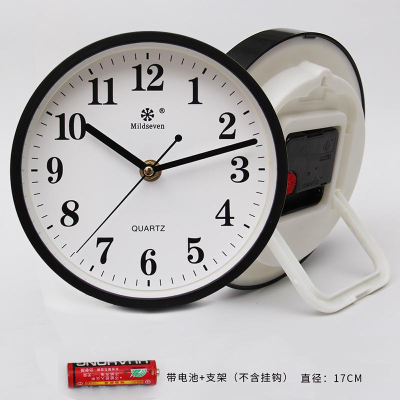 Phong cách mới nhất đồng hồ bệ đồng hồ treo tường phòng khách đồng hồ thời trang trẻ em cá tính sáng tạo đồng hồ treo tường bầu không khí đồng hồ tròn đồng hồ thạch anh