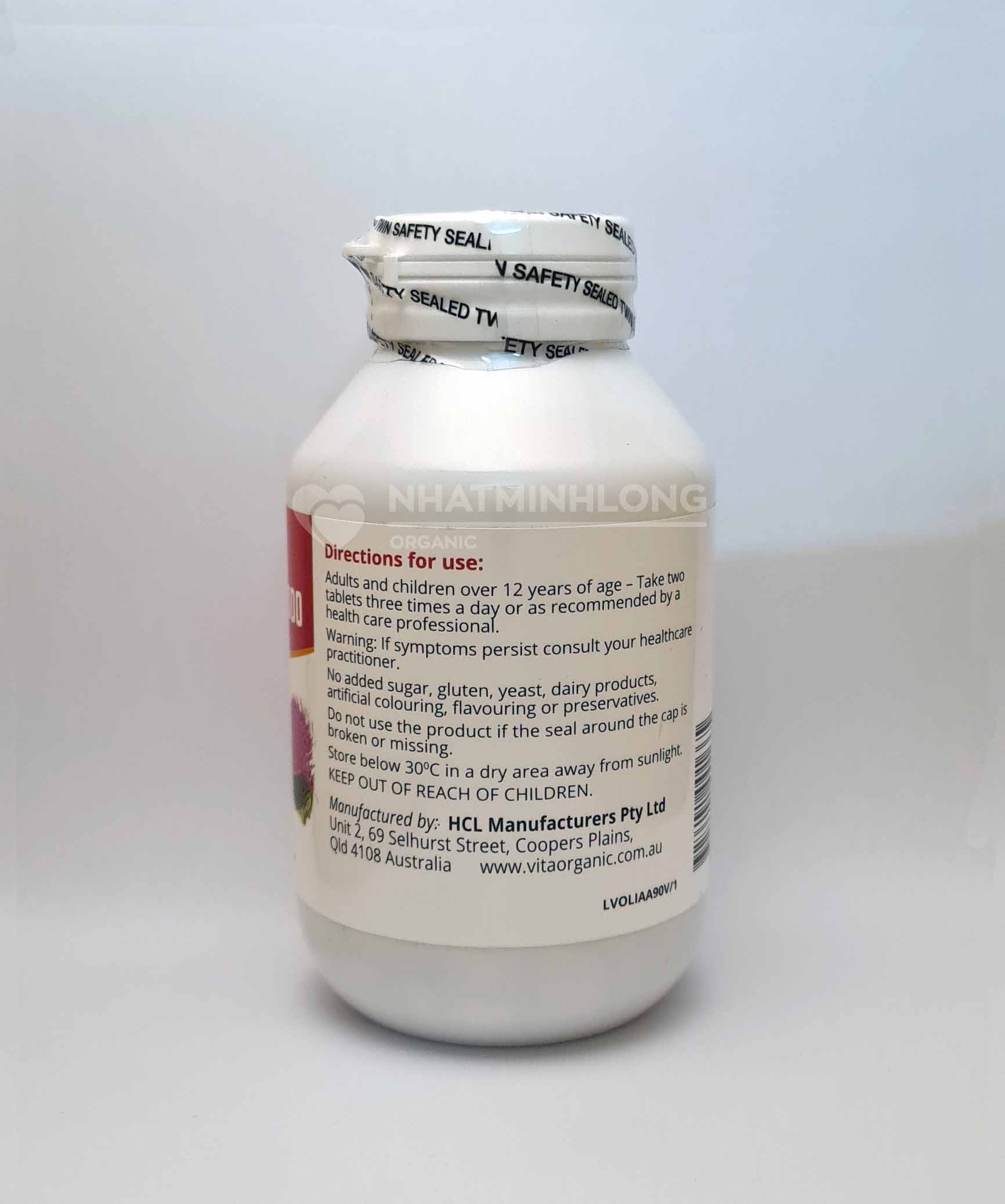 Giải độc gan, tăng cường chức năng gan Vita Organic Liver Tonic 6000