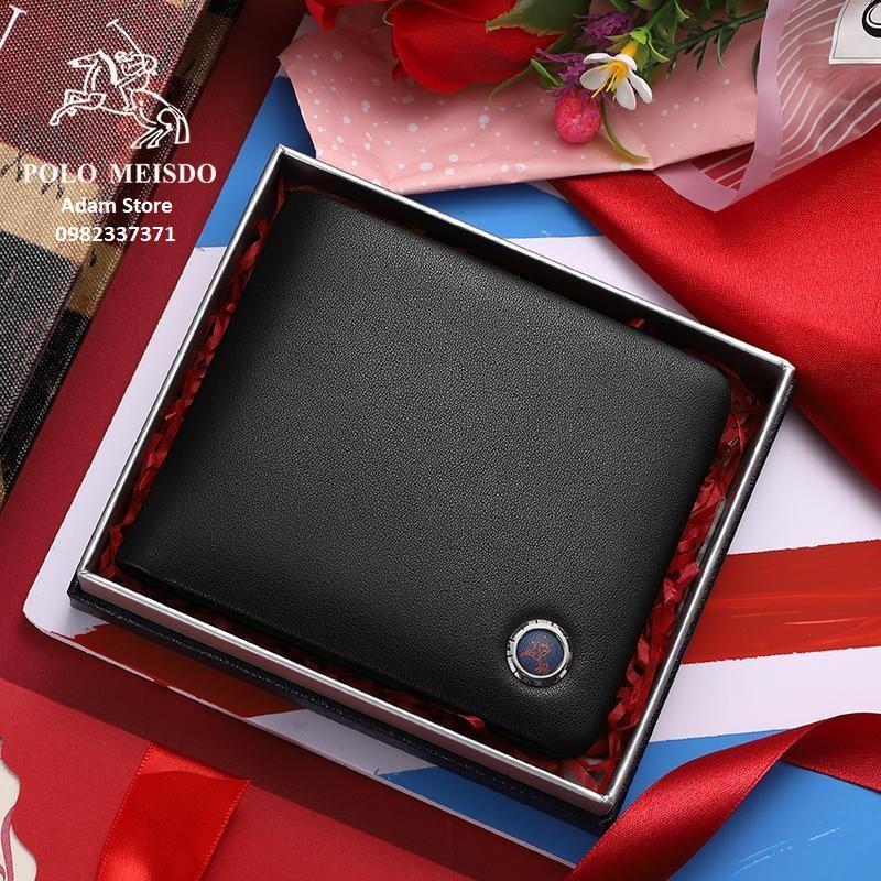 Ví Da Bò Nam Cao Cấp POLO MEISDO Sang Trọng
