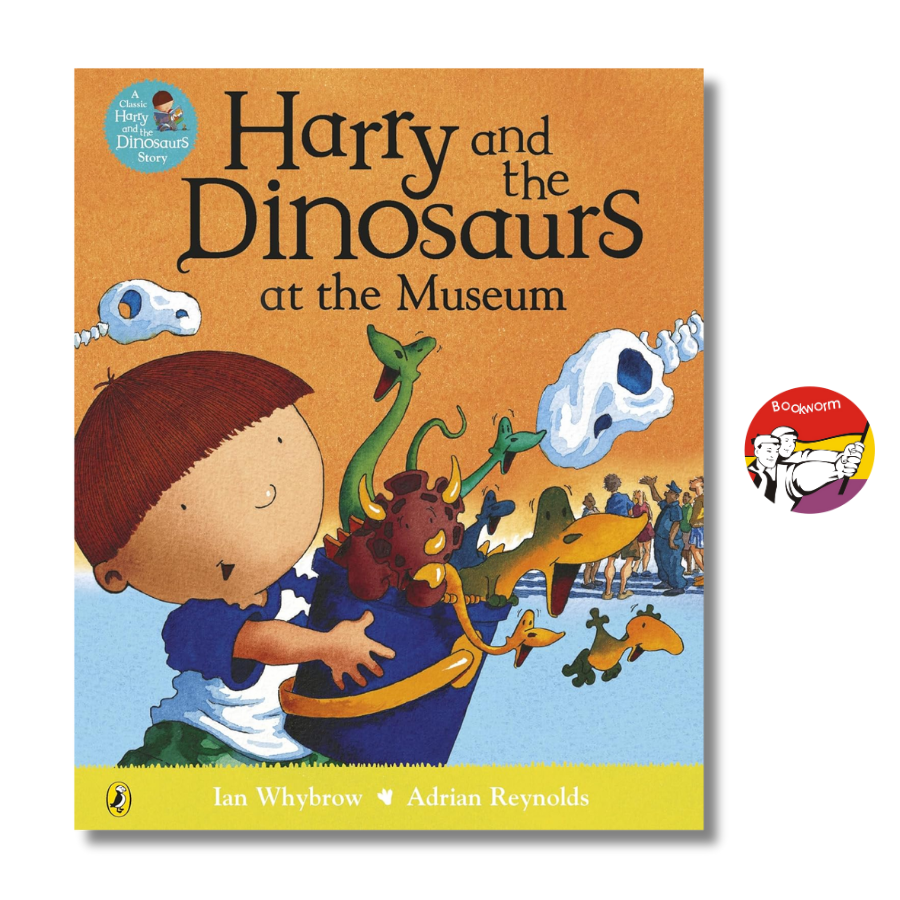 Harry & the Dinosaurs at the Museum by Ian Whybrow - Children Picture book in English - Ngoại Văn