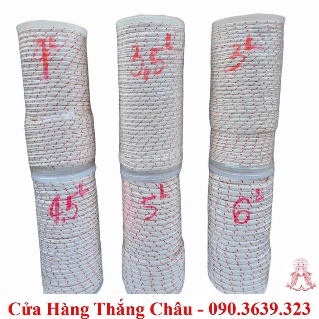 Dây Rít Sọc Đỏ (1kg) - Dây Khởi Động Máy (Thuyền Bè, Động Cơ, Máy Cày,...)