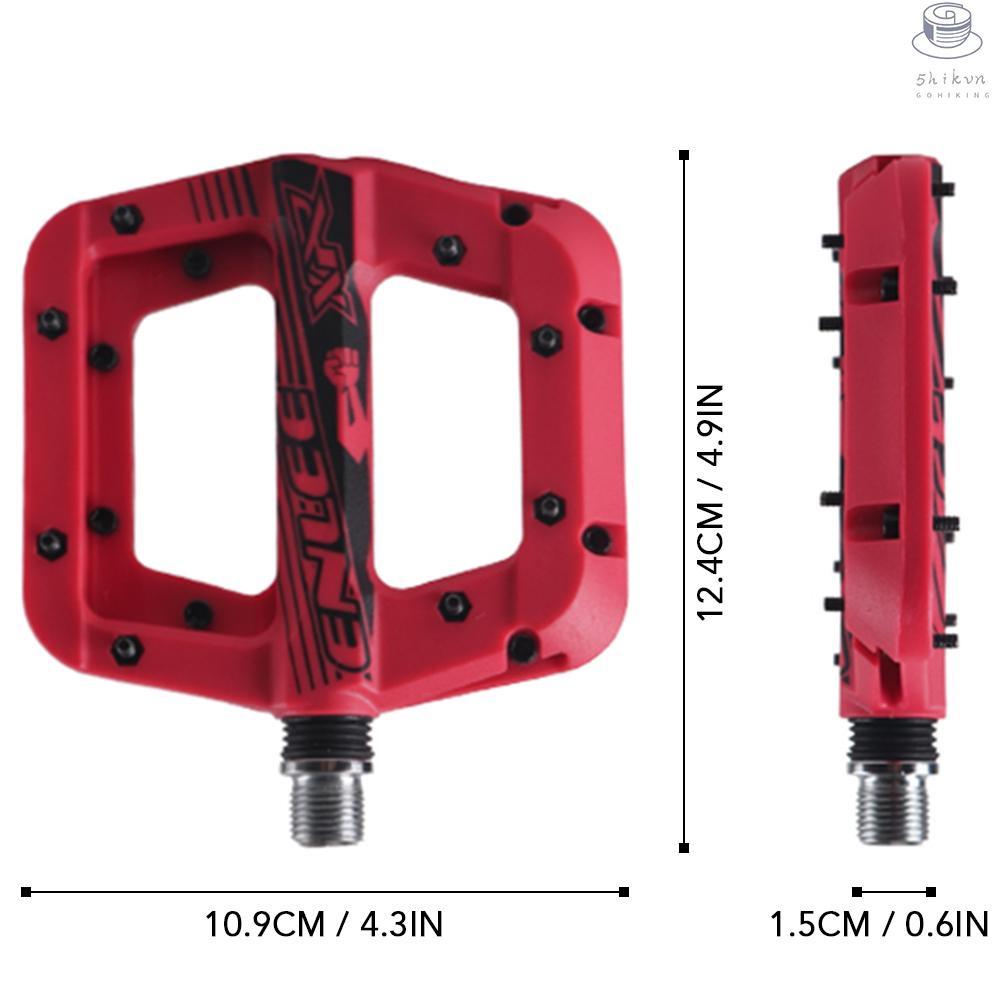 Bàn đạp xe đạp leo núi MTB 9/16 inch bằng sợi nylon gọn nhẹ chống trượt