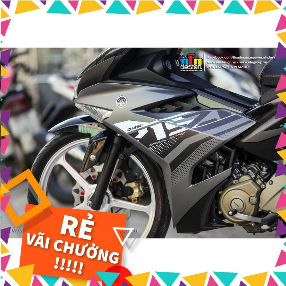 Tem Rời Exciter 150 Mẫu Y15 2021 Xám Đen