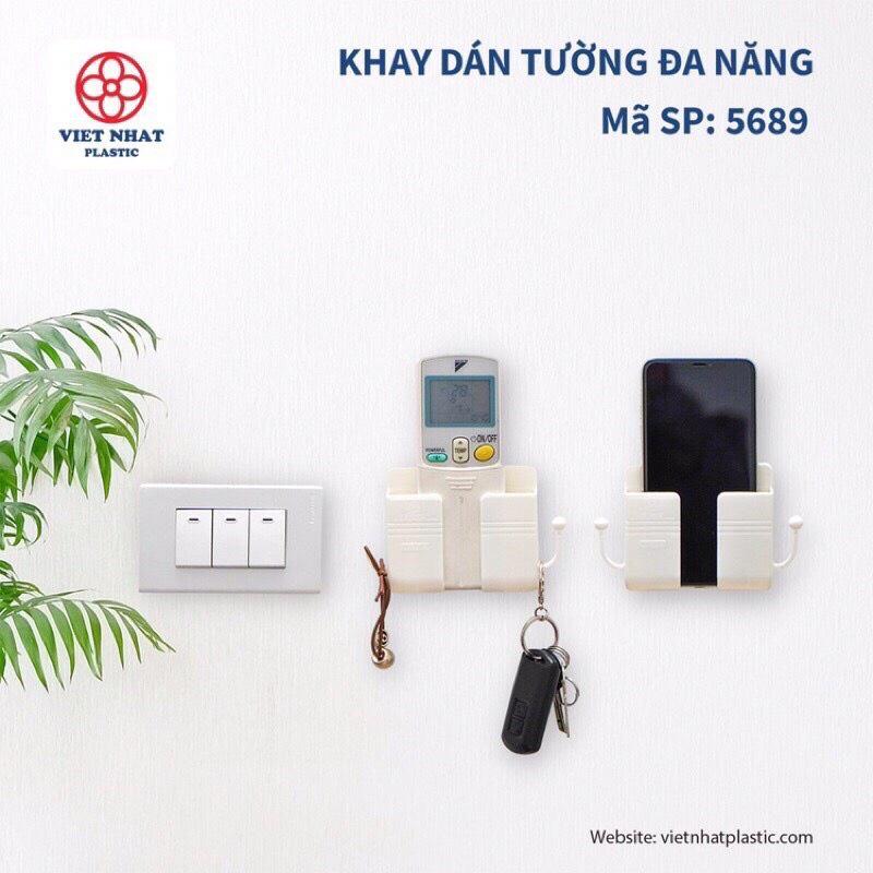 GIÁ ĐỠ DÁN TƯỜNG ĐA NĂNG TIỆN LỢI, GIÁ ĐỠ ĐIỀU KIỂN, MÓC CHÌA KHÓA, GIÁ ĐỠ ĐIỆN THOẠI 5689 - TADAHOME