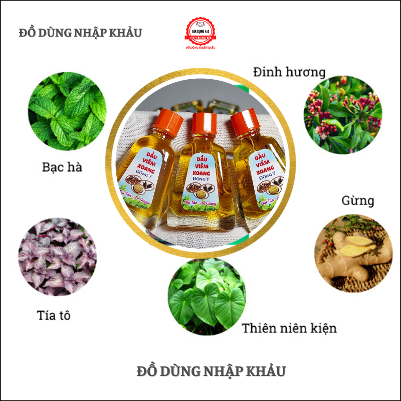 Dầu vàng chai to 7ml