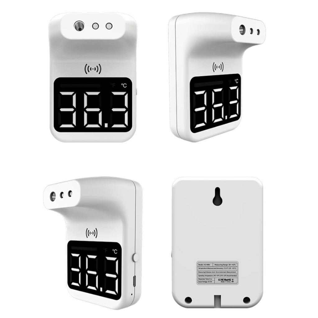 Wall-Mounted Infrared No-Contact Body Thermometer Temperature for School