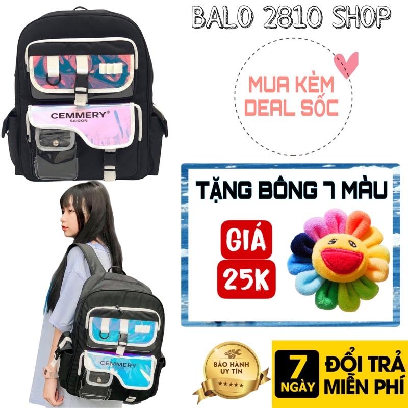 Balo Cemery Saigon Hologram Backpack 2810 Clothes Shop Balo Cemery Phản Quang Đi Học Đi Chơi Ulzzang Unisex