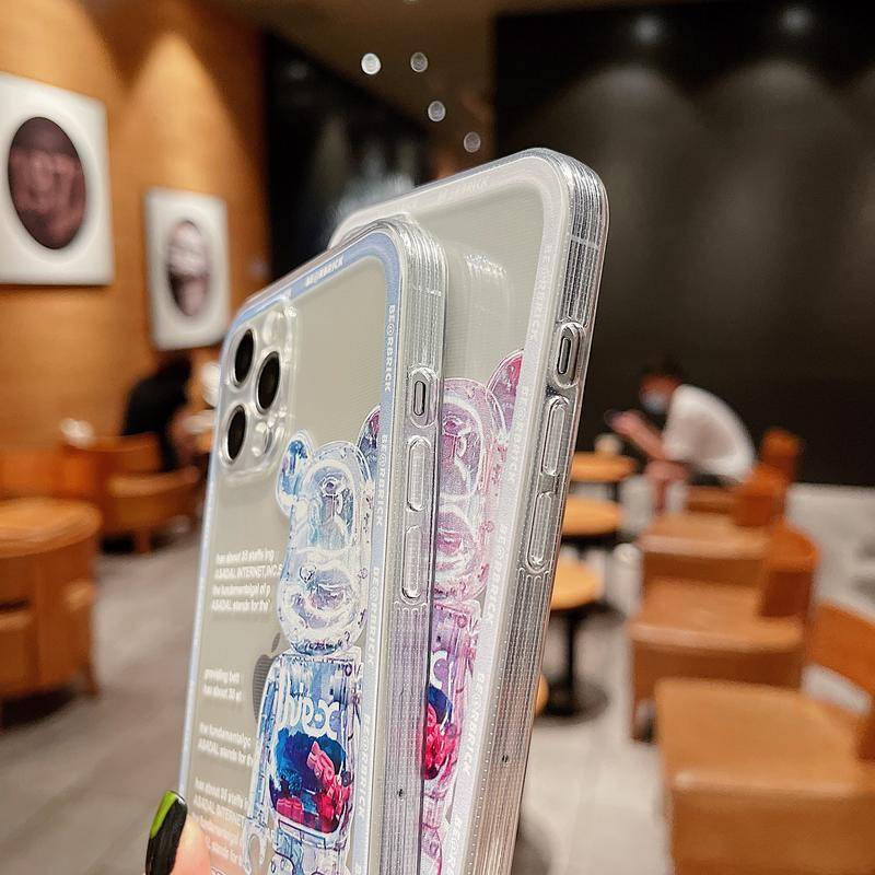 Ốp lưng Iphone chống sốc gấu Brick đứng dành cho Iphone 11 / Phone 11 Pro / Iphone 11 Pro Max / Iphone 12 / Iphone 12 Pro / Iphone 12 Pro Max / Iphone 13 / Iphone 13 Pro / IPhone 13 Pro Max / Iphone 14/ Iphone 14 Pro / Iphone 14 Pro Max