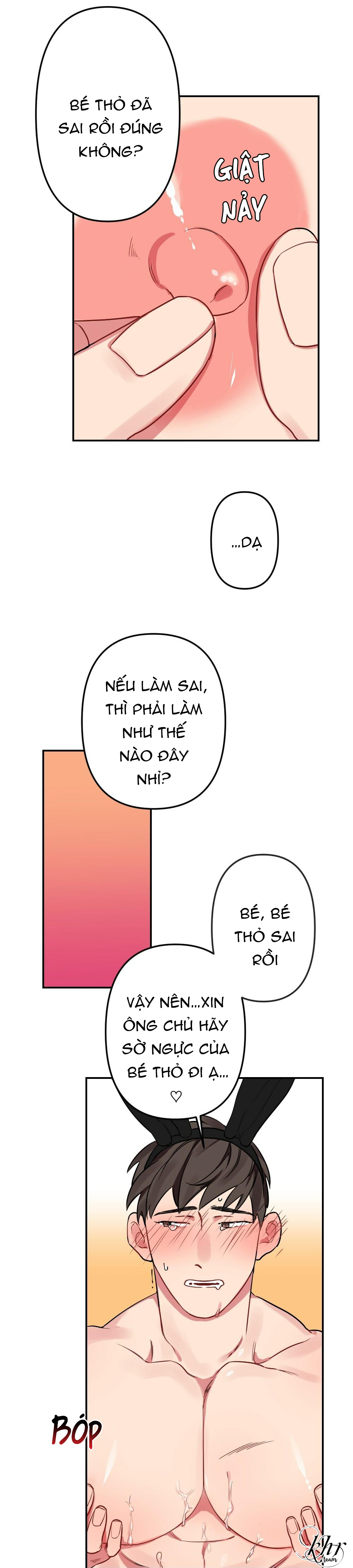 nhân viên làm thêm vương quốc đồ lót công chúa thỏ chapter 3 13