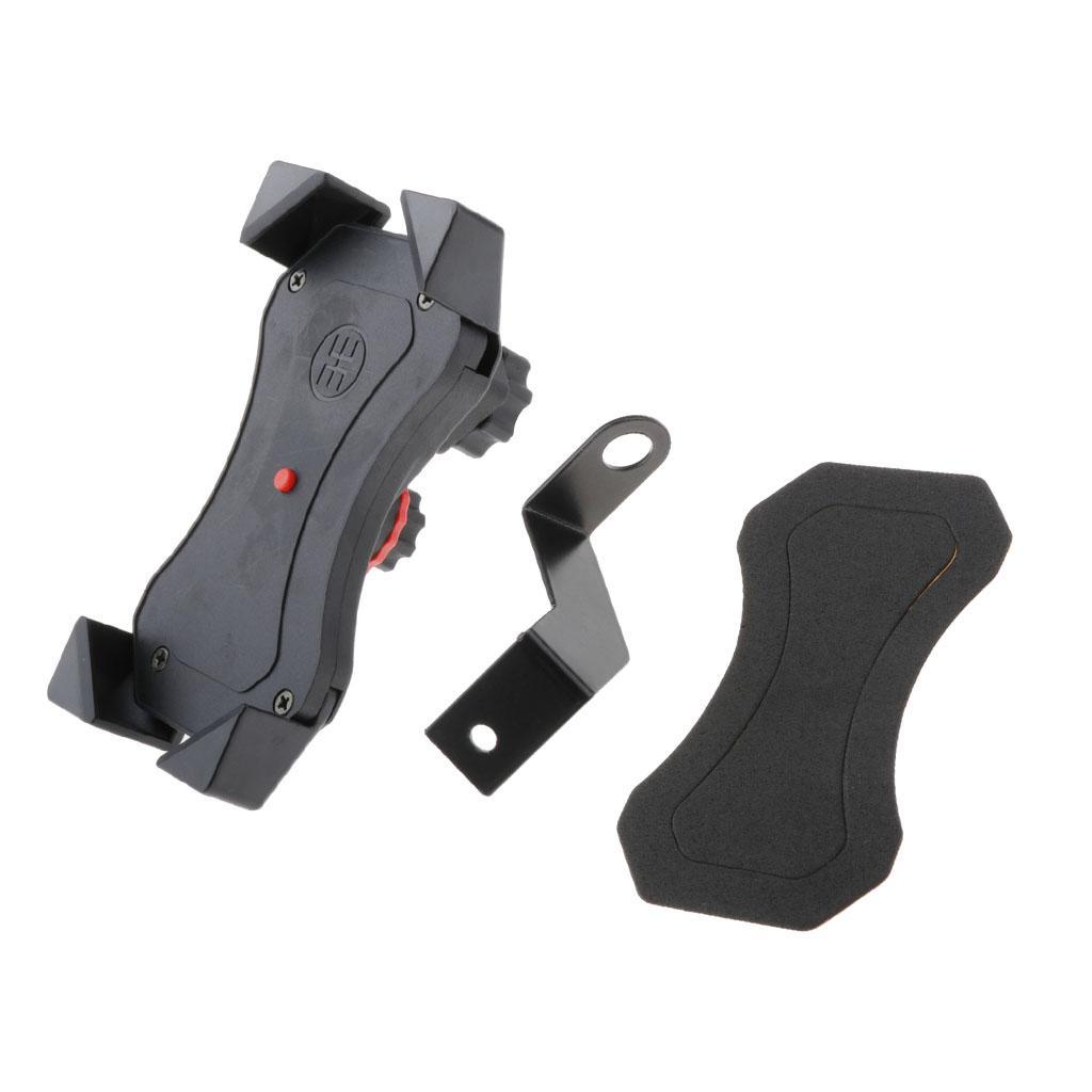 Motorcycle Holder Air Vent Bracket Mobile Phone Holder with Grip
